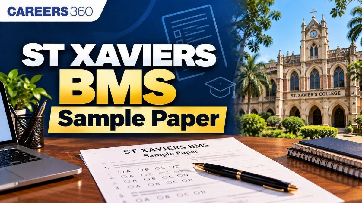 St Xavier’s BMS Sample Paper 2027: Download Sample Paper and Practise Questions